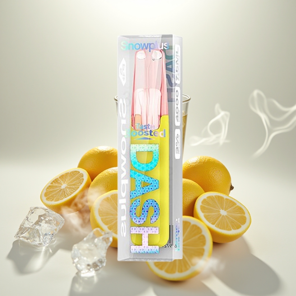 Snowplus Dash 4000 Puffs Ceramic Device Lemon Ice Tea