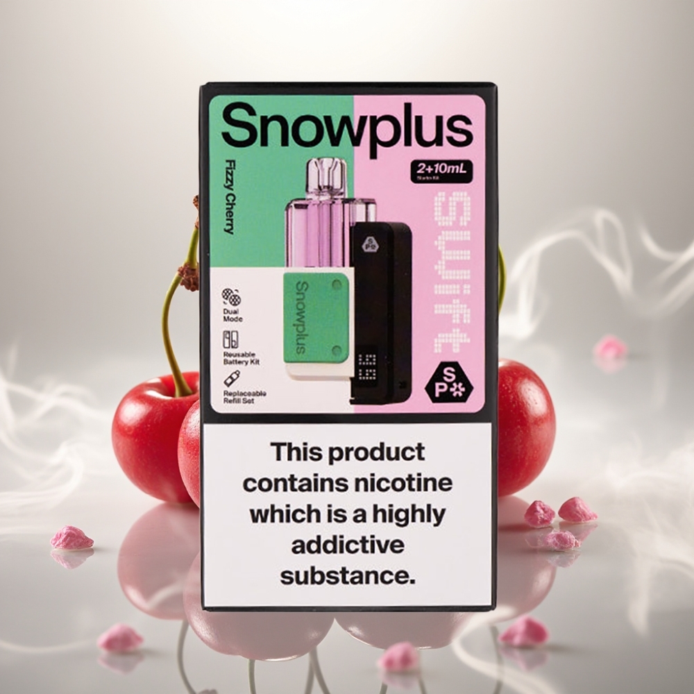 Snowplus Swift 5000 Puffs Dual Mesh Pod Kit Fizzy Cherry