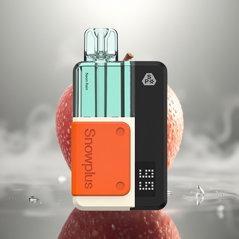 Snowplus Swift 5000 Puffs Dual Mesh Pod Kit Neon Rain
