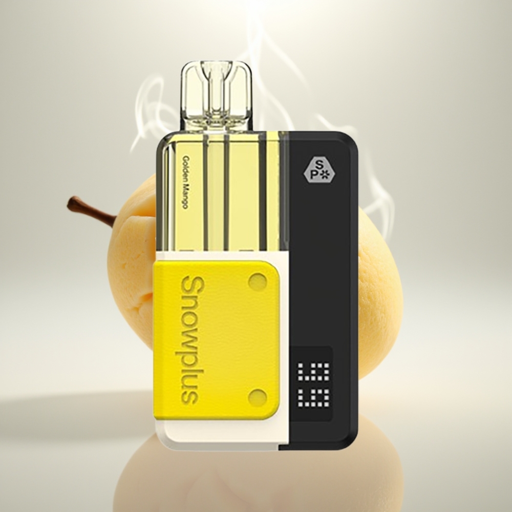 Snowplus Swift 5000 Puffs Dual Mesh Prefilled Pod Kit Golden Mango