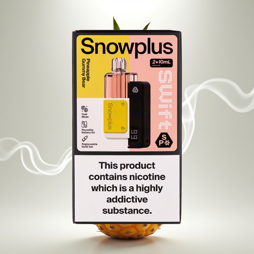 Snowplus Swift 5000 Puffs Dual Mesh Prefilled Pod Kit Pineapple Gummy Bear