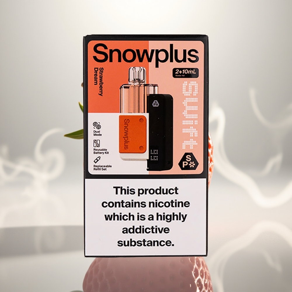 Snowplus Swift 5000 Puffs Dual Mesh Strawberry Dream