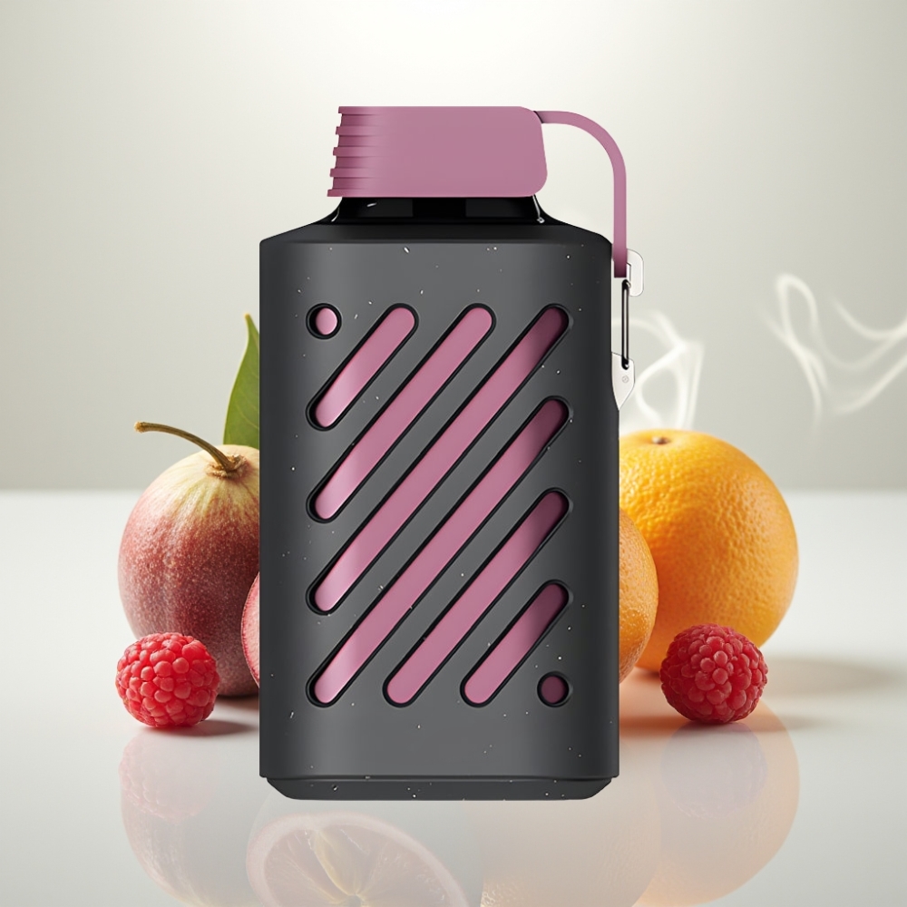VOZOL GEAR 10000 Disposable Vape 20ml PCR Mesh Coil Passion Fruit Raspberry Tangerine