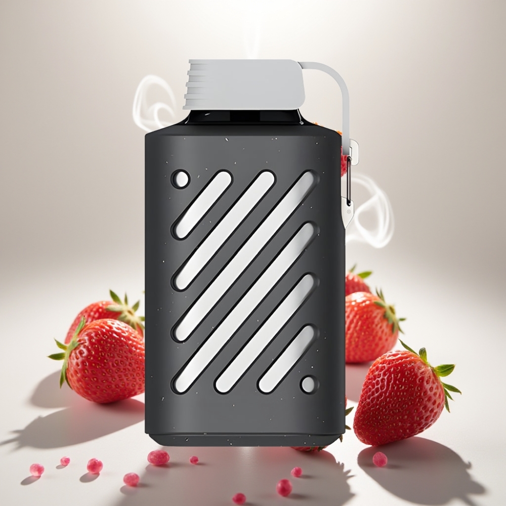 VOZOL GEAR 10000 Disposable Vape with Mesh Coil  20ml E-liquid – Strawberry Smoothie
