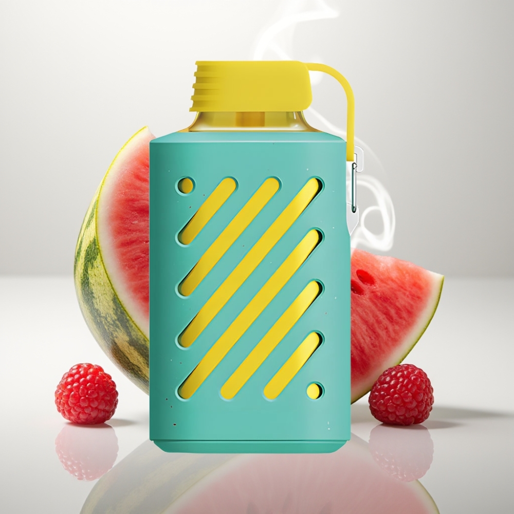 VOZOL GEAR 10000 Disposable Vape with Mesh Coil  Enlarged Liquid Capacity - Raspberry Watermelon
