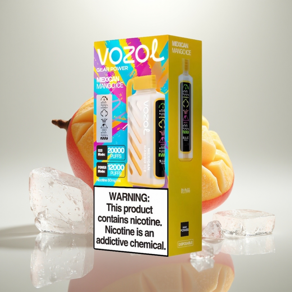VOZOL Gear Power 20000 Puffs Dual Mesh Coil Mexican Mango Ice