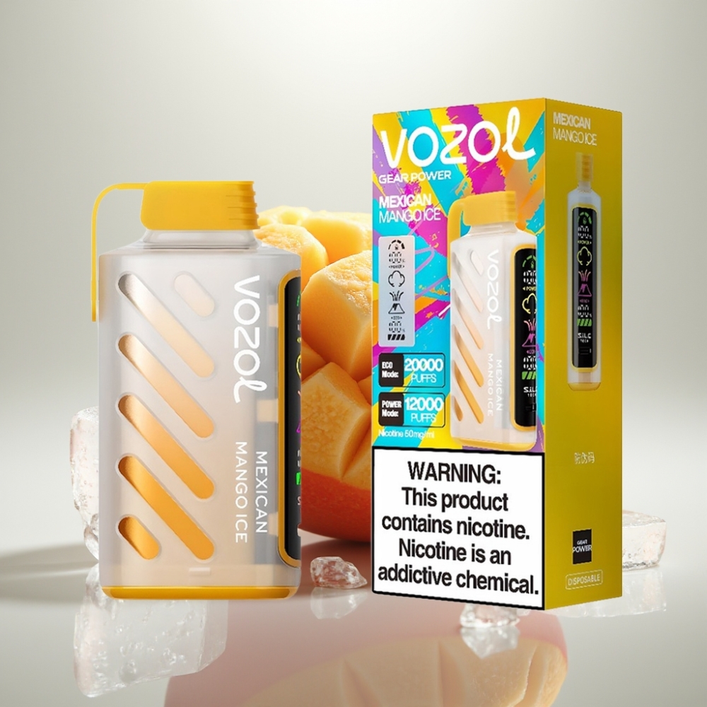 VOZOL Gear Power 20000 Puffs Dual Mesh Coil Mexican Mango Ice