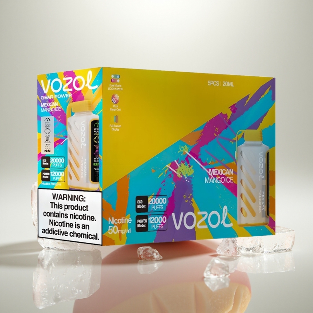 VOZOL Gear Power 20000 Puffs Dual Mesh Coil Mexican Mango Ice
