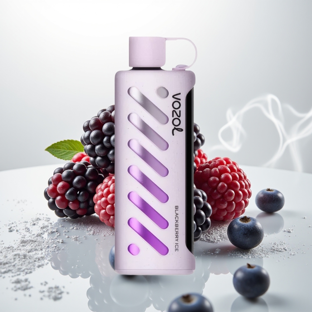 VOZOL Gear Shisha 25000 Puffs Dual Mesh Blackberry Ice