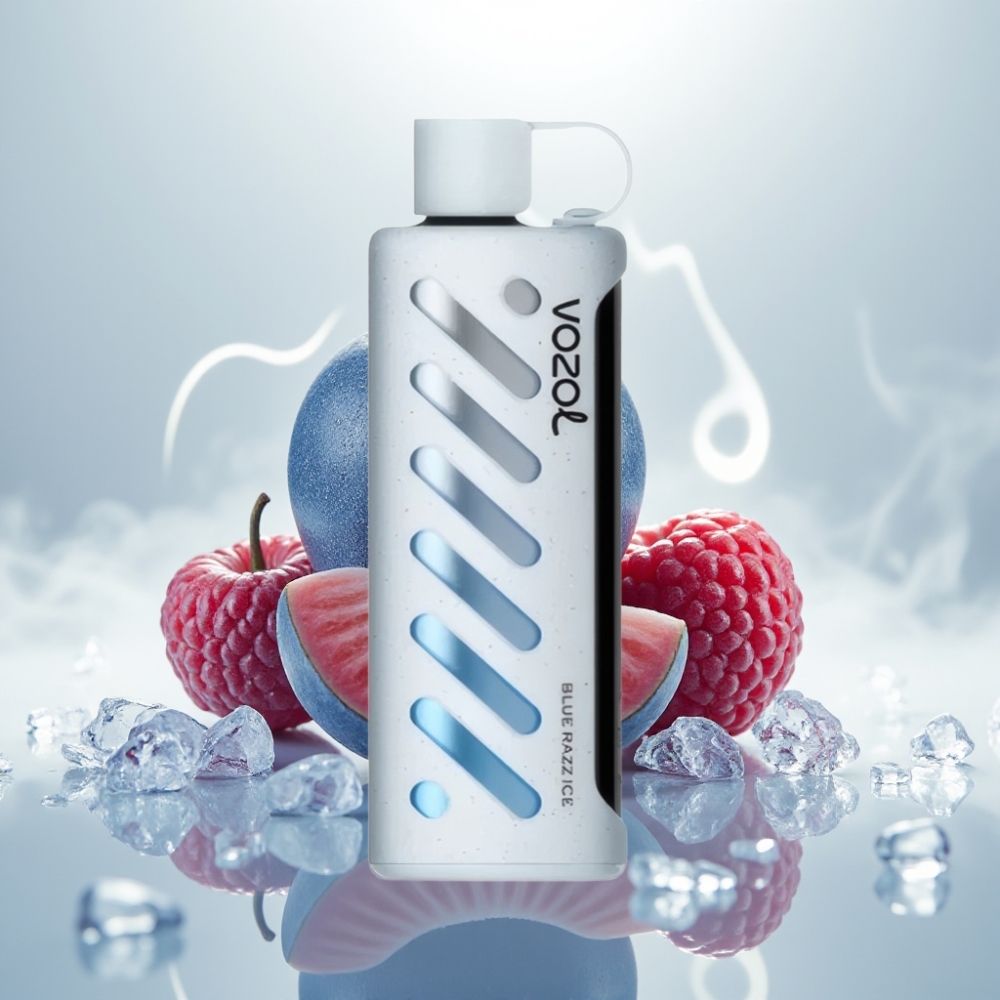 VOZOL Gear Shisha 25000 Puffs Dual Mesh Blue Razz Ice