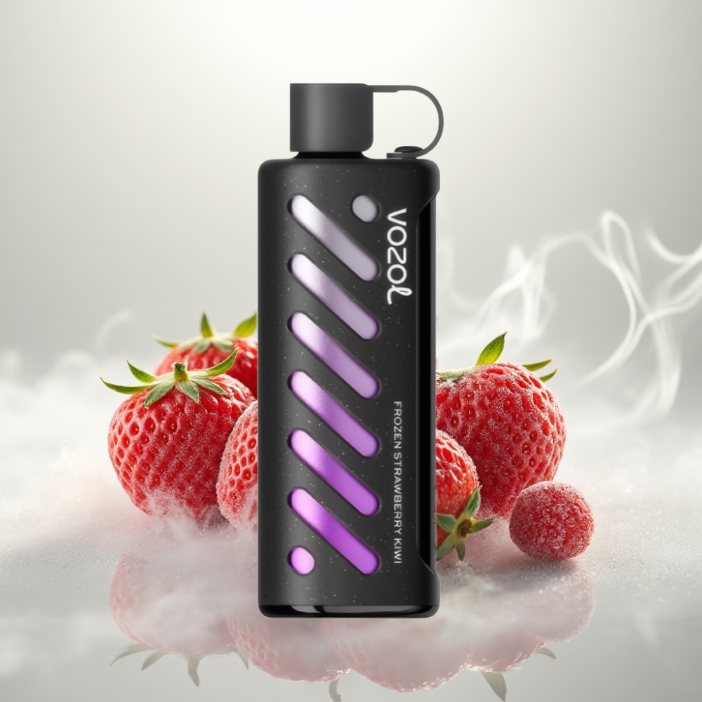 VOZOL Gear Shisha 25000 Puffs Dual Mesh Frozen Strawberry Kiwi Disposable Vape