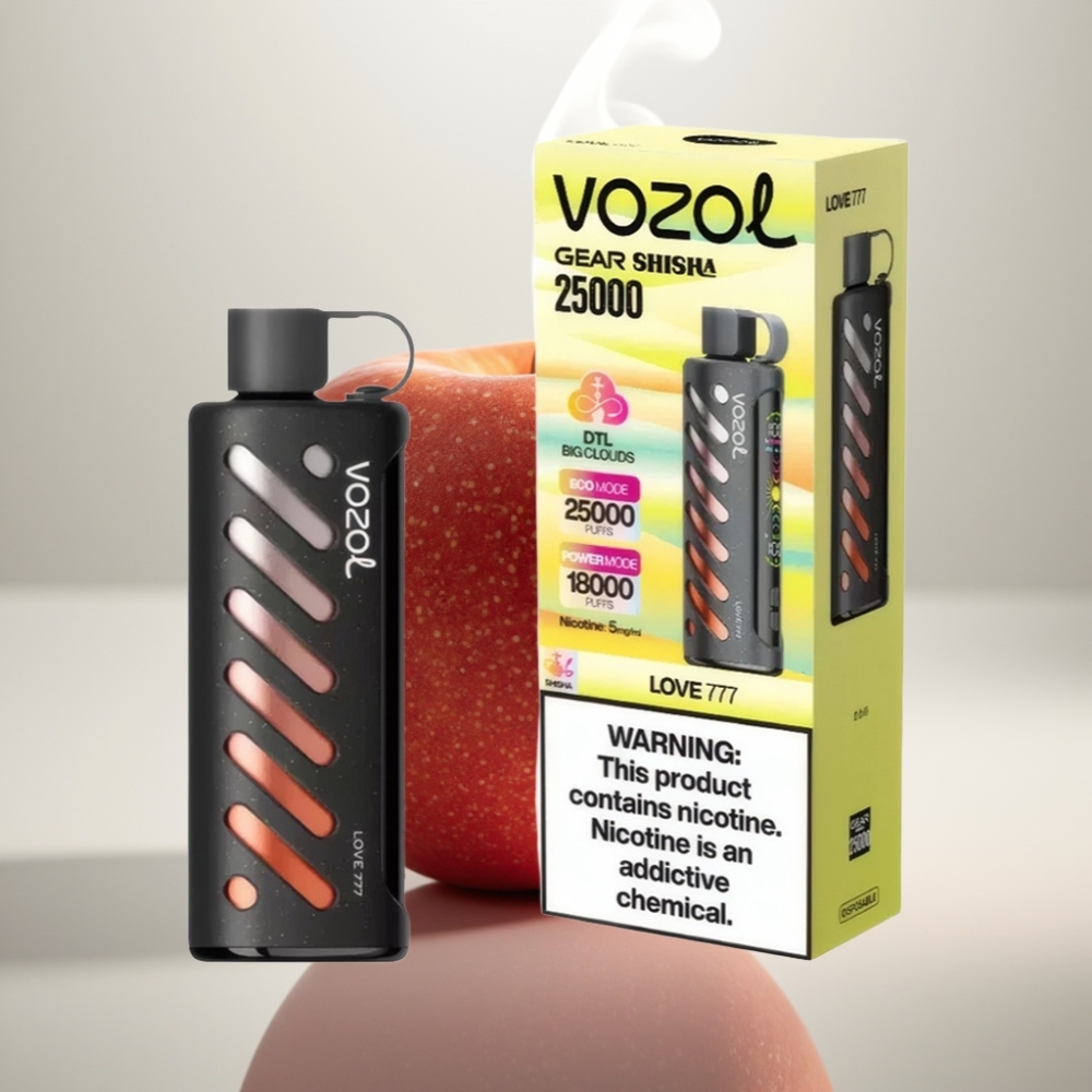 VOZOL Gear Shisha 25000 Puffs Dual Mesh Love 777