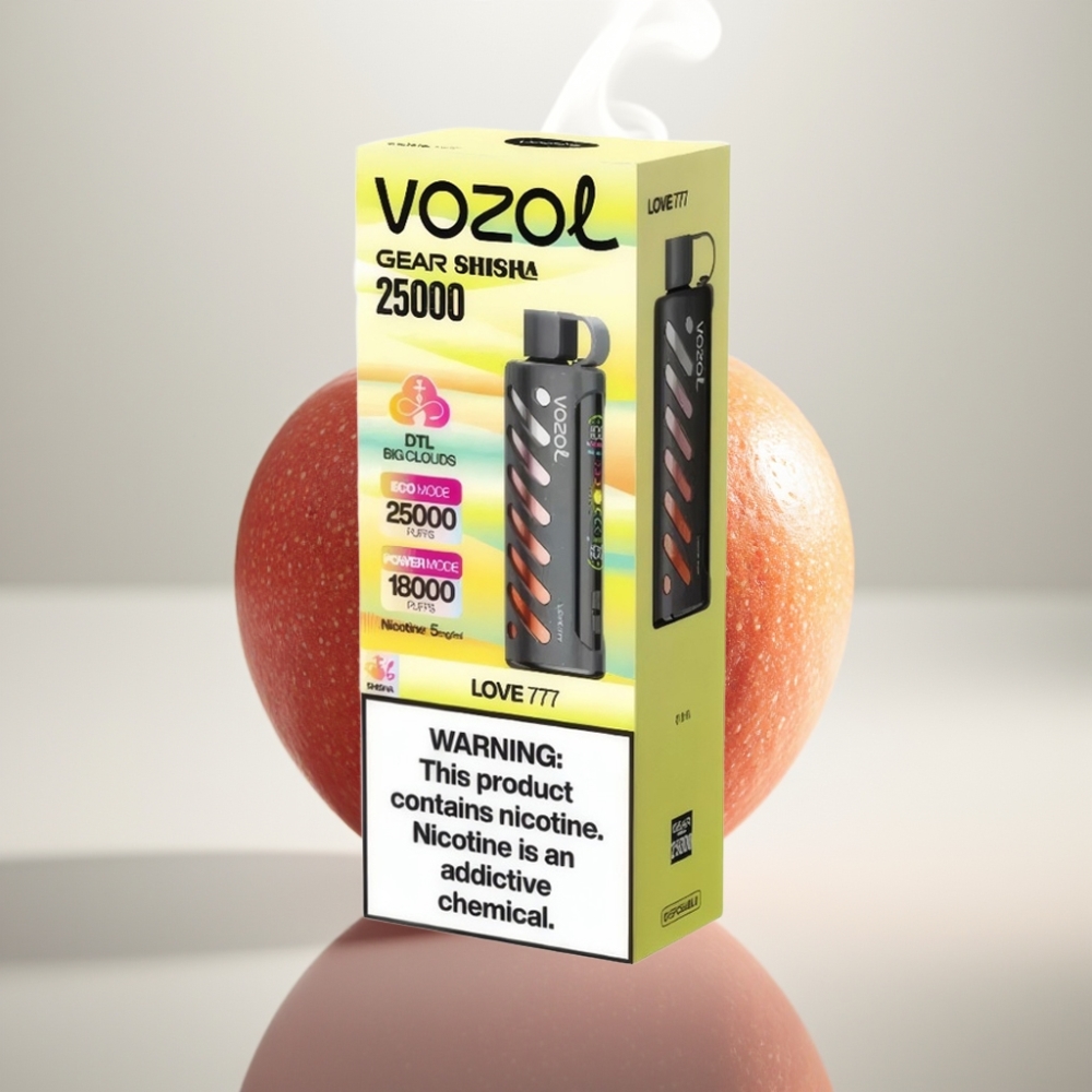 VOZOL Gear Shisha 25000 Puffs Dual Mesh Love 777