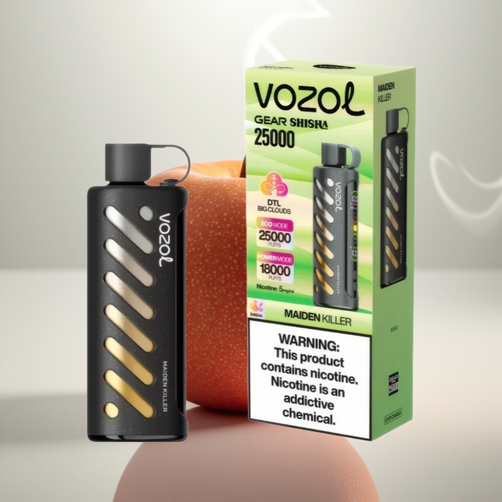 VOZOL Gear Shisha 25000 Puffs Dual Mesh Maiden Killer