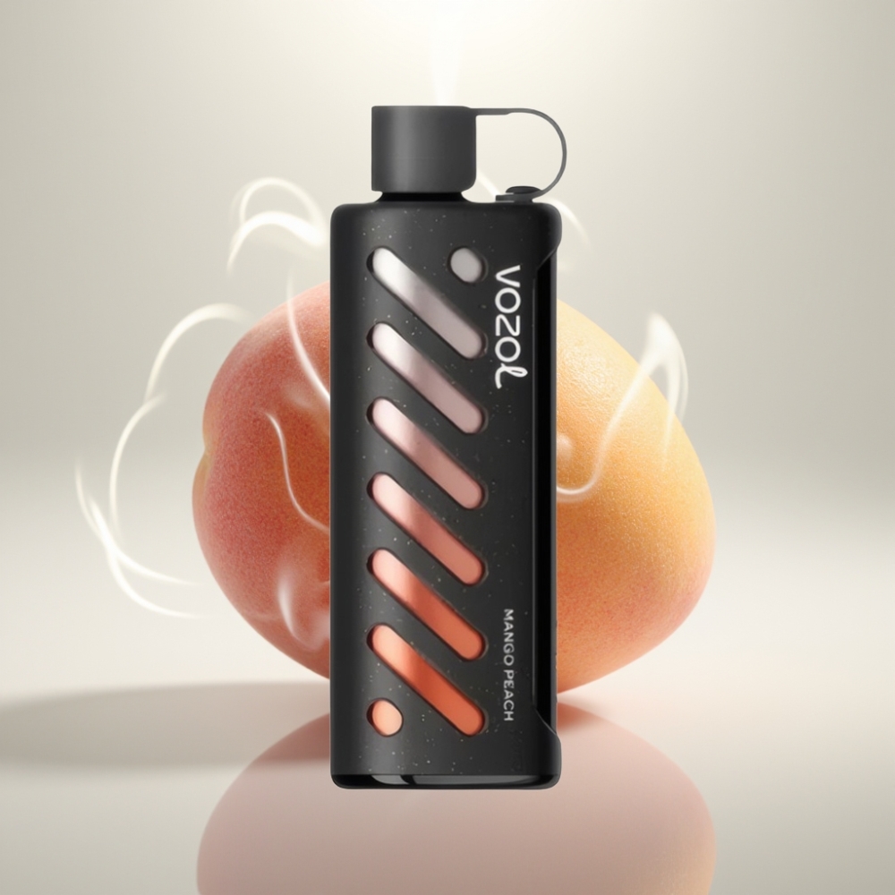 VOZOL Gear Shisha 25000 Puffs Dual Mesh Mango Peach Disposable Vape
