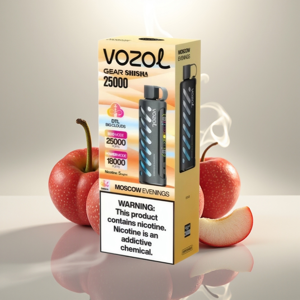 VOZOL Gear Shisha 25000 Puffs Dual Mesh Moscow Evenings