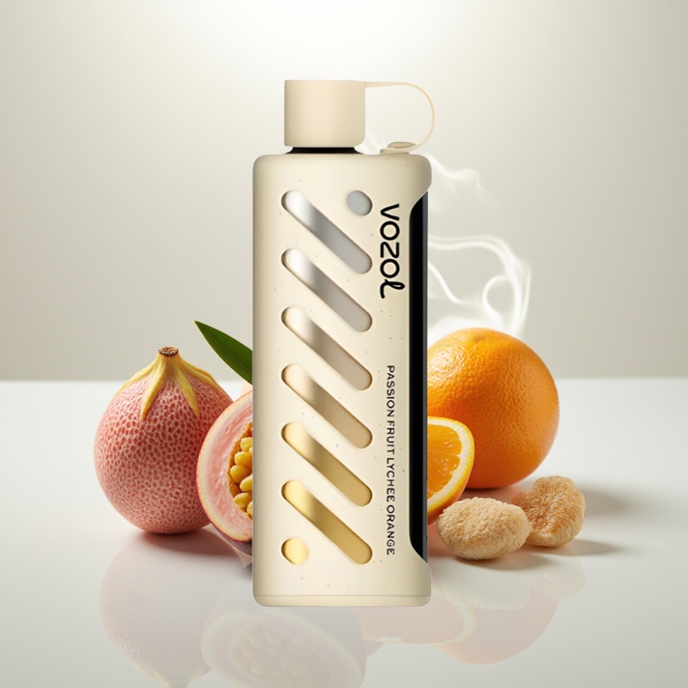 VOZOL Gear Shisha 25000 Puffs Dual Mesh Passion Fruit Lychee Orange