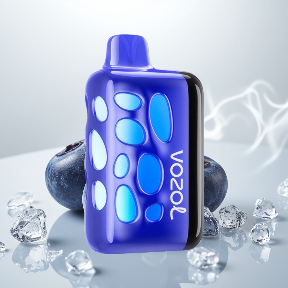 VOZOL RAVE 40000 Glow Party Blueberry Ice Disposable Vape