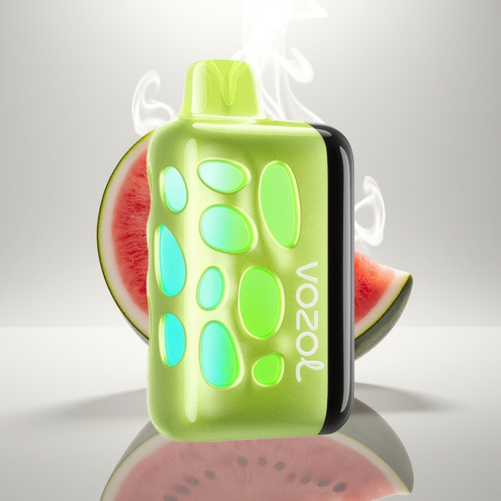 VOZOL RAVE 40000 Glow Party Charged Watermelon Bubblegum Disposable Vape