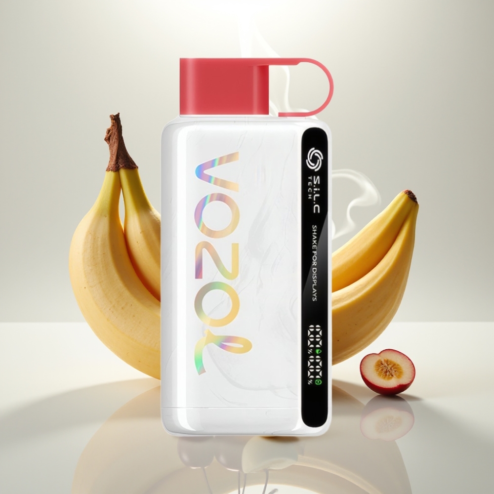 VOZOL STAR 9000/12000 Disposable Vape with SiLC TECH  Fast Charge – Dragon Fruit Banana Cherry