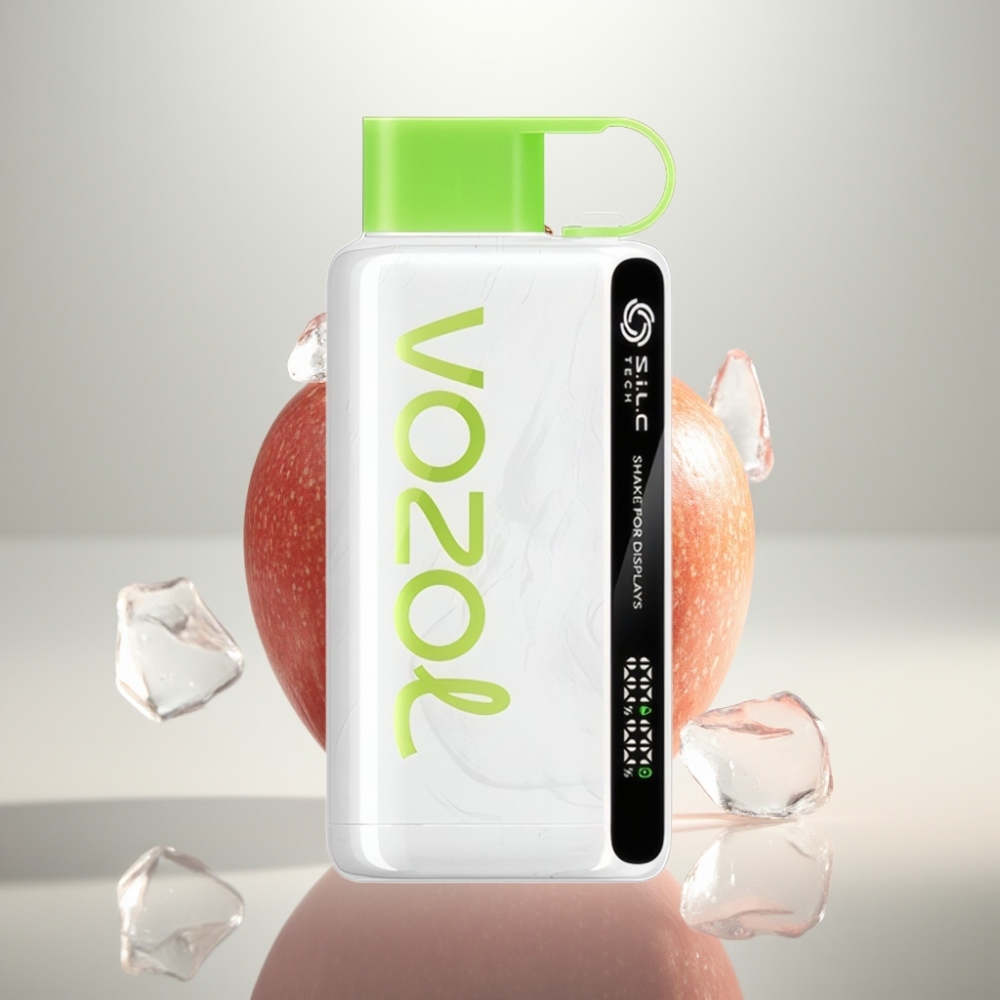 VOZOL STAR 9000/12000 Disposable Vape with SiLC TECH  Faster Charge - Sour Apple Ice