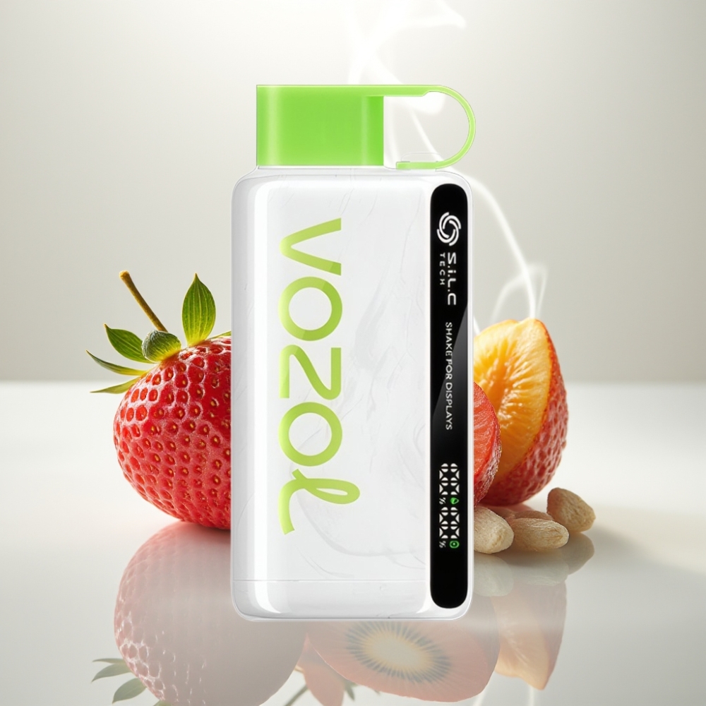 VOZOL STAR 9000/12000 Disposable Vape with SiLC TECH  Faster Charge - Strawberry Kiwi