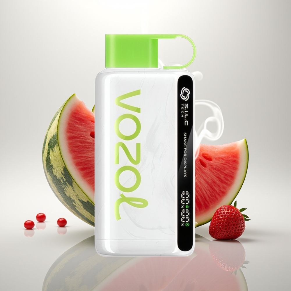 VOZOL STAR 9000/12000 Disposable Vape with SiLC TECH  Faster Charge - Strawberry Watermelon