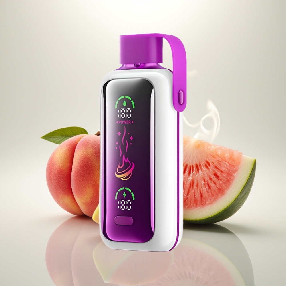 VOZOL Star 20000 Puffs Dual Mesh 22 HD Peach Mango Watermelon