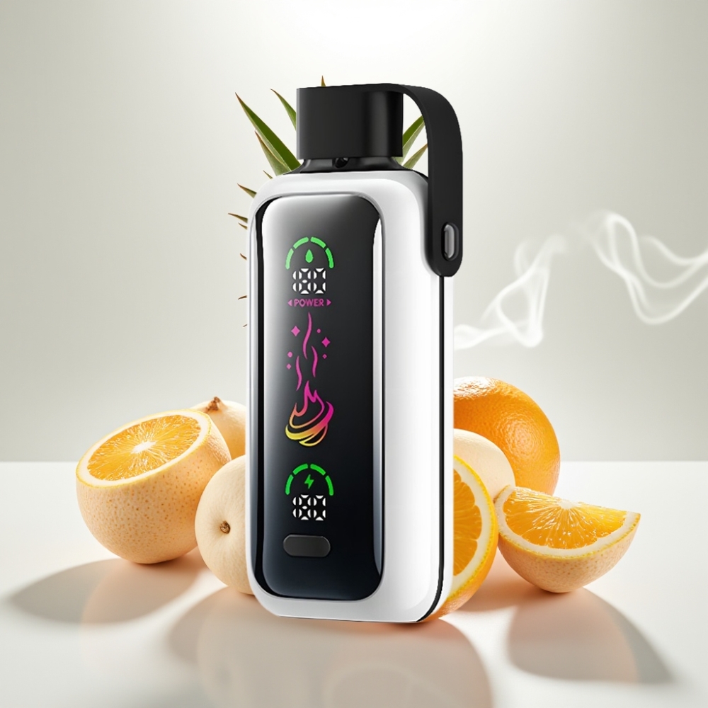 VOZOL Star 20000 Puffs Dual Mesh 22 HD Screen Orange Pineapple Lychee