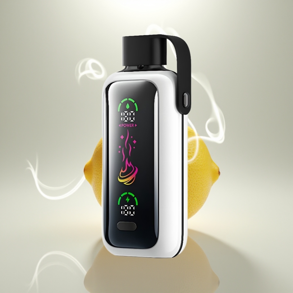 VOZOL Star 20000 Puffs Dual Mesh 22 HD Screen Perfume Lemon