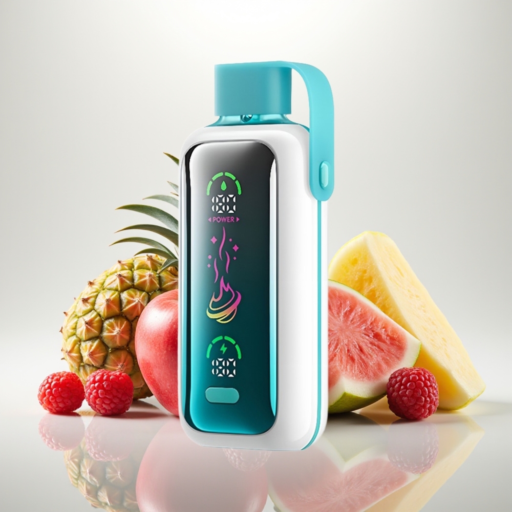 VOZOL Star 20000 Puffs Dual Mesh 22 HD Screen Raspberry Apple Watermelon Pineapple