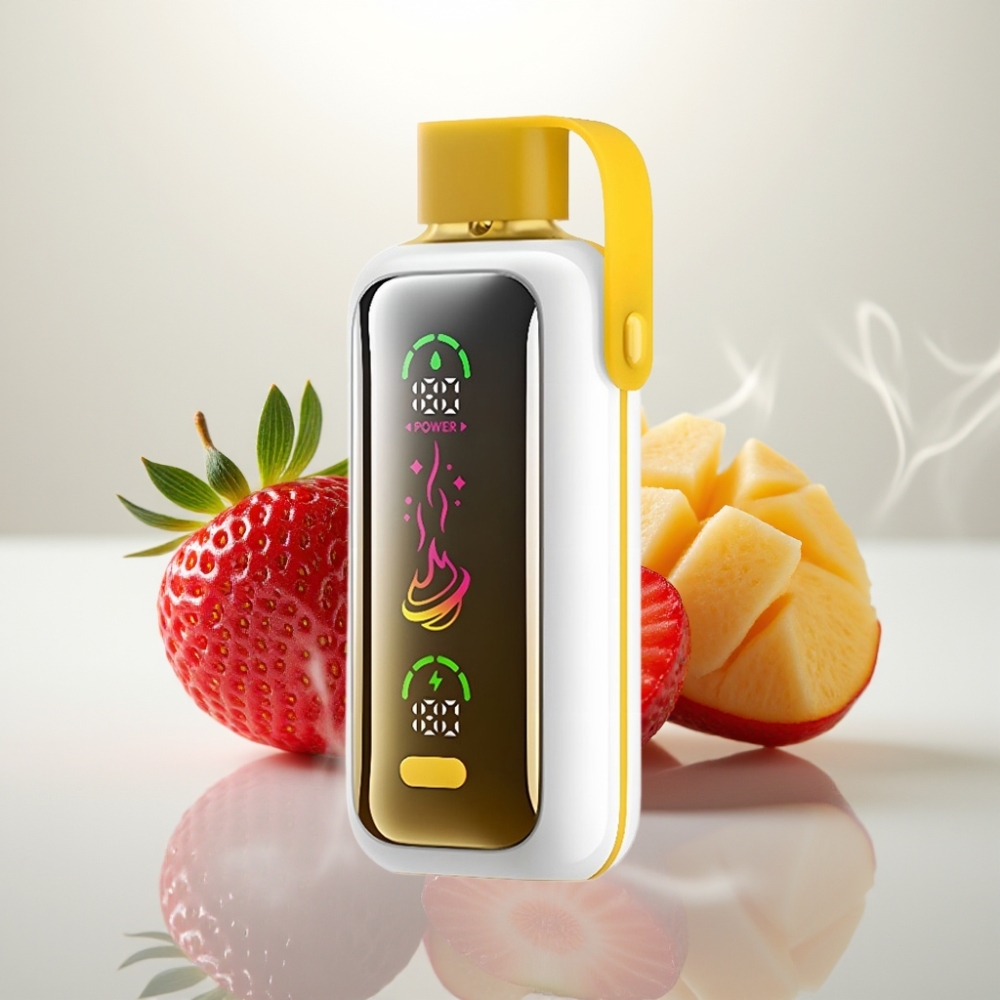 VOZOL Star 20000 Puffs Dual Mesh HD Screen Strawberry Mango