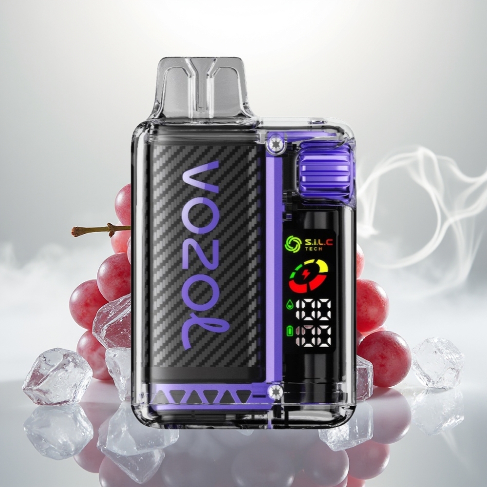 VOZOL Vista 20000 Puffs Rechargeable OLED 650mAh MTL Grape Ice