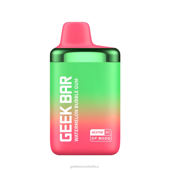 Geek Bar Price In South Africa | Geek Bar DF8000 Disposable Vape Watermelon Bubble Gum V664190