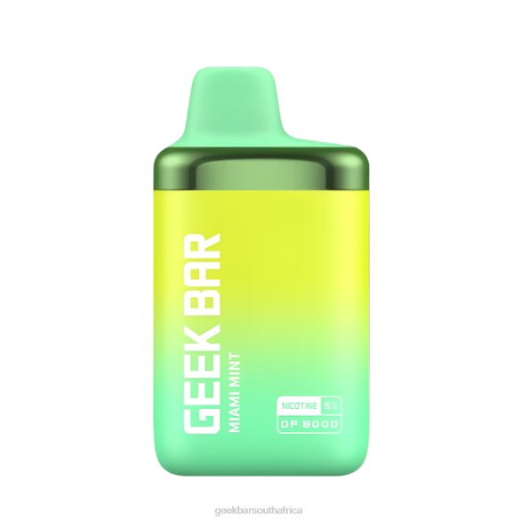 Geek Bar South Africa | Geek Bar DF8000 Disposable Vape Miami Mint V664181
