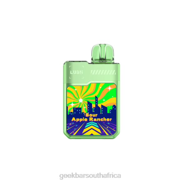 Geek Bar Wholesale | Geek Bar Digiflavor Lush Disposable Vape Sour Apple Rancher V66424