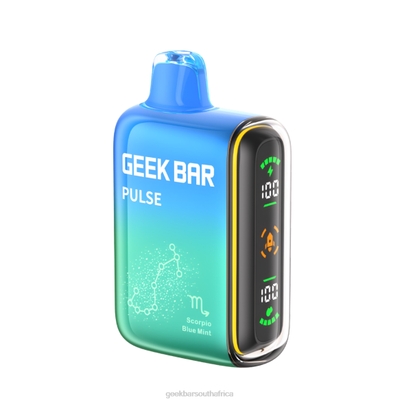 Geek Bar Price In South Africa | Geek Bar Pulse 15K Disposable Vape Scorpio Blue Mint V66460