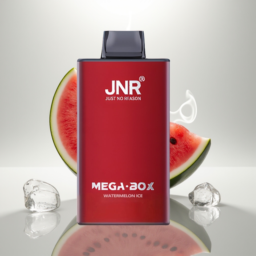 JNR Mega Box 25000 Puffs Dual Mesh Disposable Vape Watermelon Ice